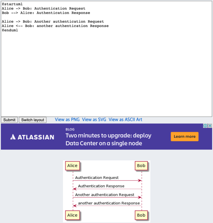 PlantUML을 이용하여 간단한 텍스트로 멋진 UML Diagram 만들기