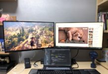 모니터암 첫 사용기 카멜 마운트(Camel Mount) GMA 2D+